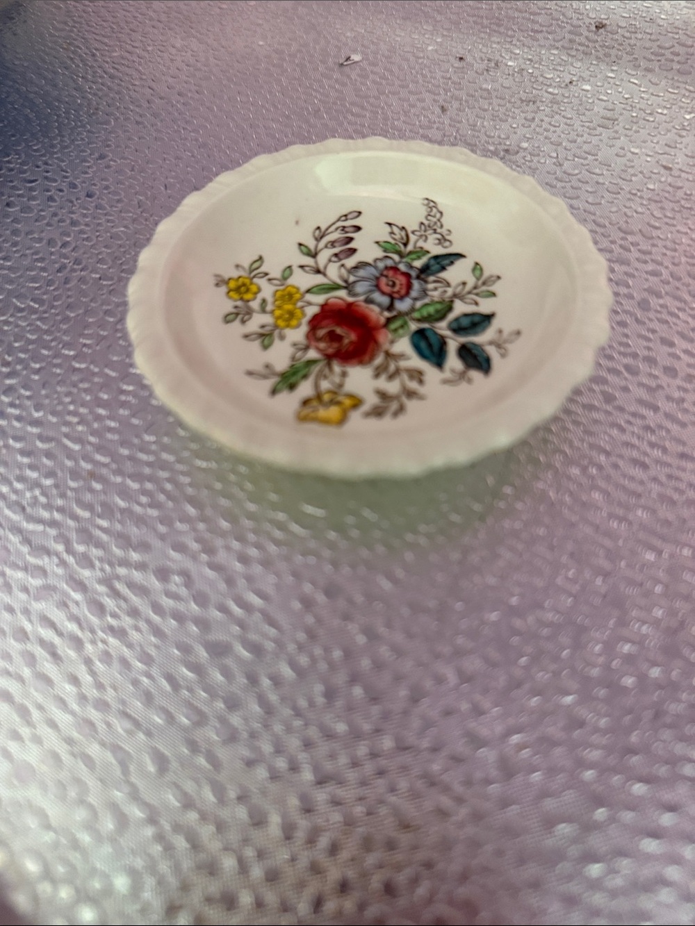 Vintage butter pat from Spode